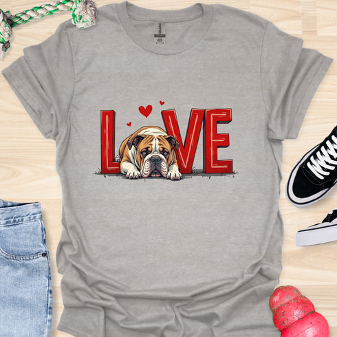 Love is a four legged word - V2 - The Pouter T-Shirt